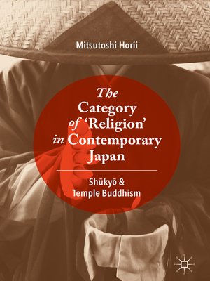 cover image of The Category of 'Religion' in Contemporary Japan
